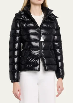 MonclerBady Hooded Short Down Jacket