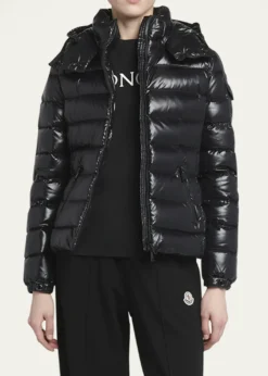 MonclerBady Hooded Short Down Jacket