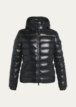 MonclerBady Hooded Short Down Jacket
