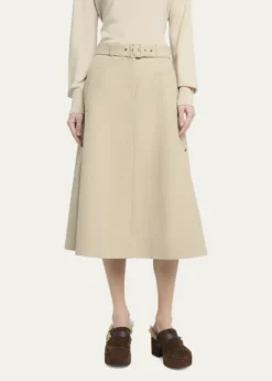 MonclerBelted Utility Skirt