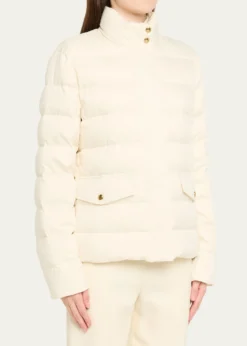 MonclerBessettes Short Down Puffer Jacket