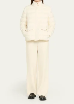 MonclerBessettes Short Down Puffer Jacket