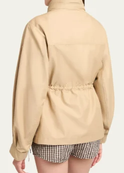 MonclerBougain Twill Hooded Jacket