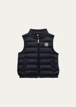 MonclerBoy's Amaury Puffer Vest, Size 6M-3