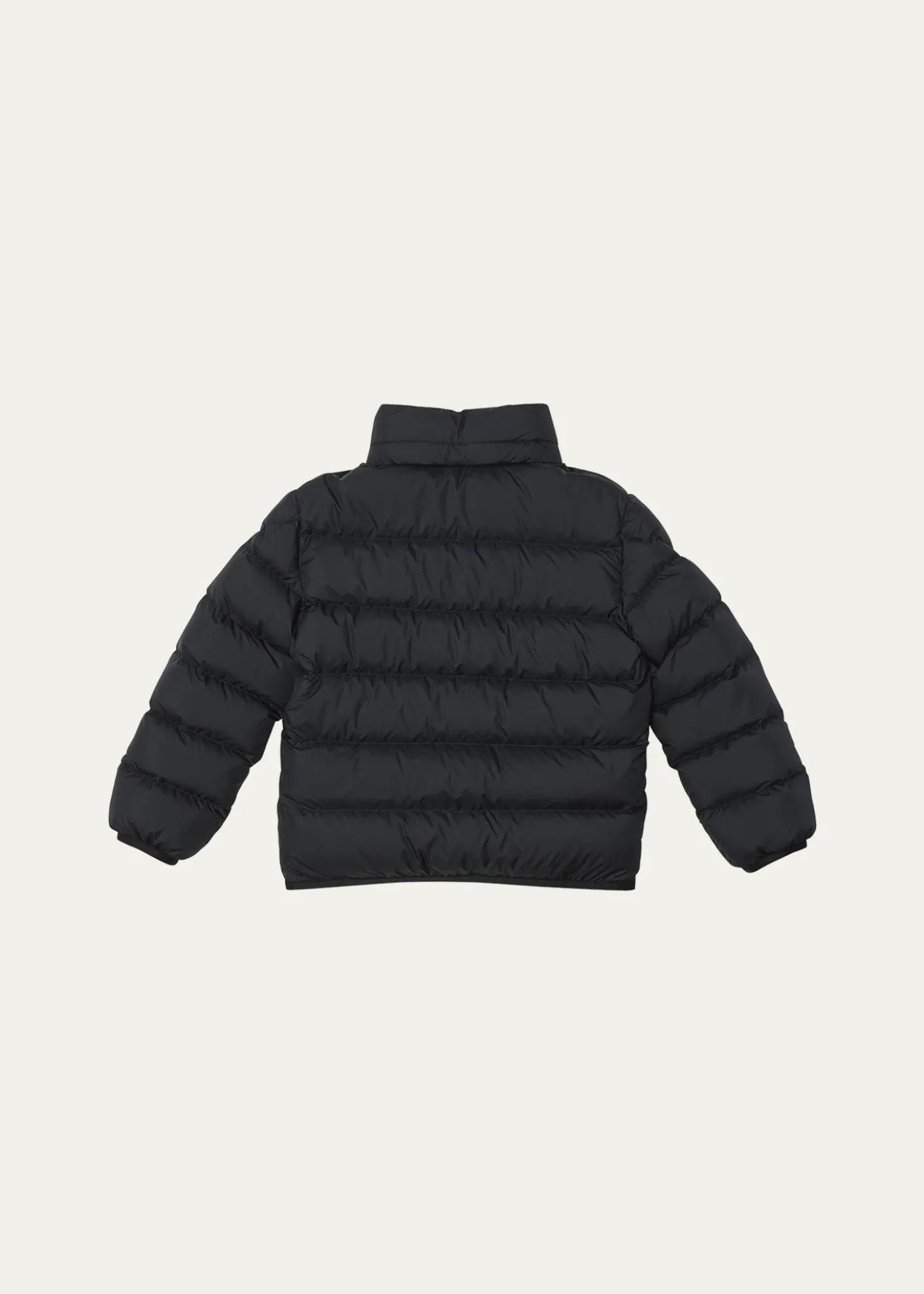 MonclerBoy's Bajan Airsoft Hooded Zip-Front Down Jacket, Size 4-6