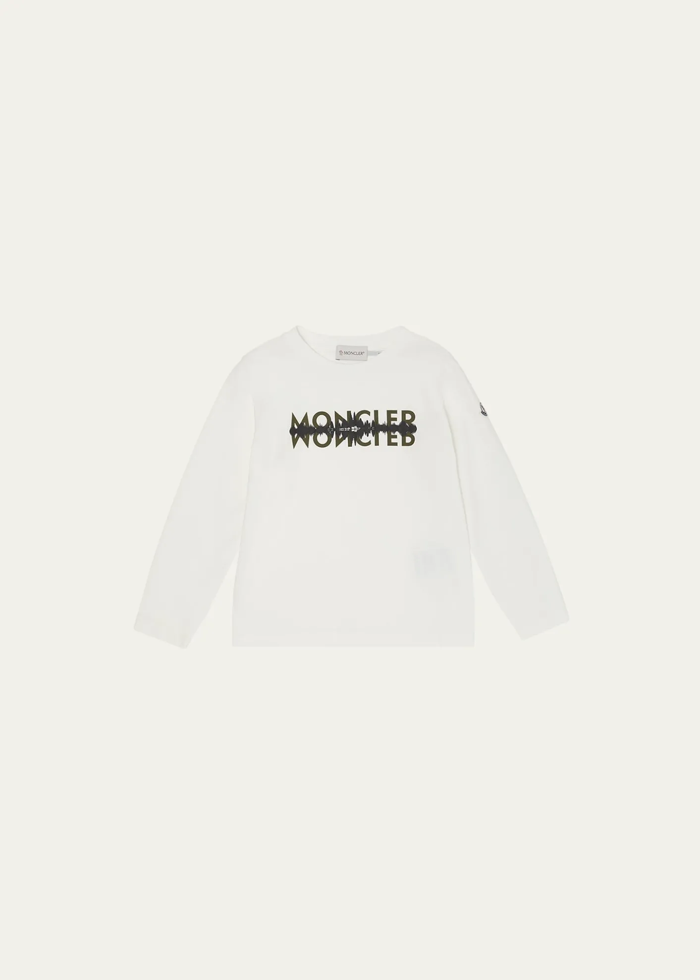 MonclerBoy's Logo Graphic-Print Long-Sleeve T-Shirt, Size 4-6