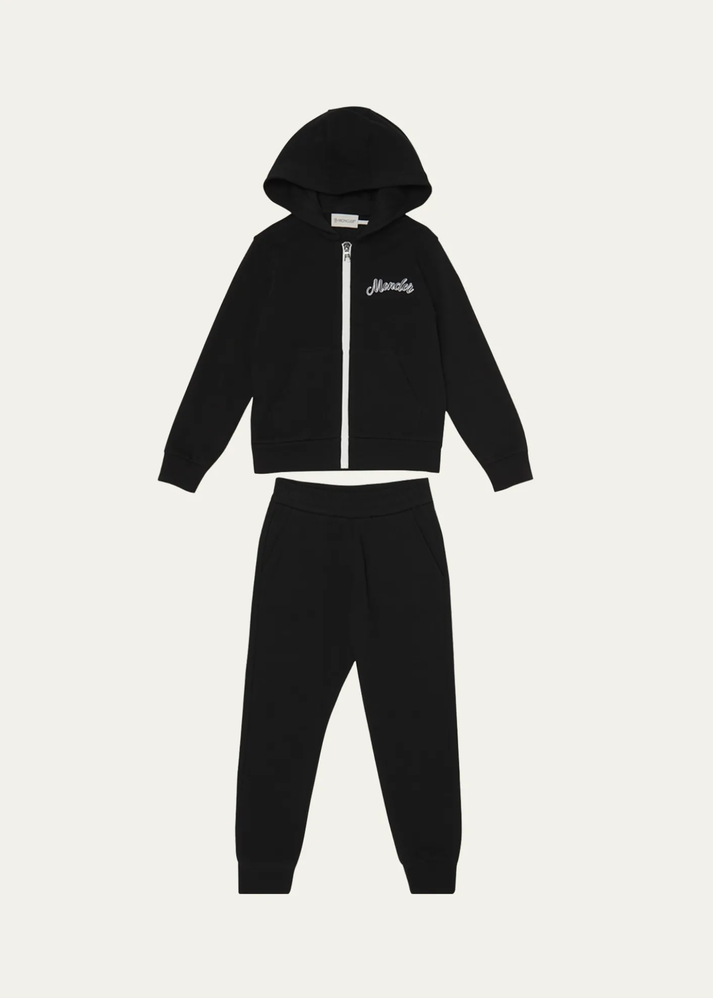MonclerBoy's Logo Sweatshirt and Joggers Set, Size 4-6