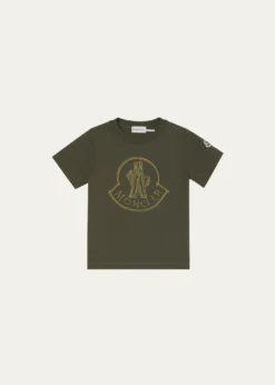 MonclerBoy's Logo-Print Short-Sleeve T-Shirt, Size 4-6