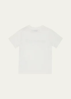 MonclerBoy's Logo-Print Short-Sleeve Shirt, Size 4-6