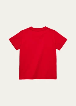 MonclerBoy's Logo-Print Short-Sleeve Cotton T-Shirt, Size 4-6