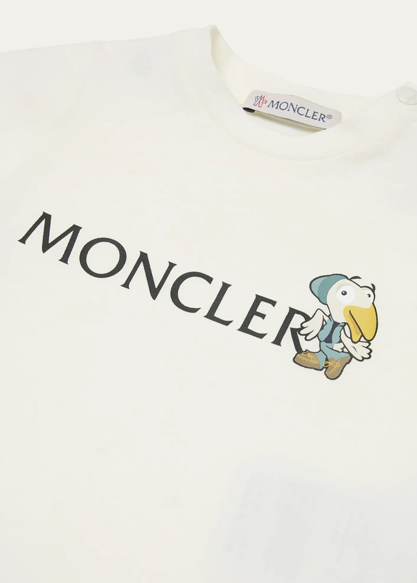 MonclerBoy's MonDuck Logo-Print Short-Sleeve T-Shirt, Size 3M-3