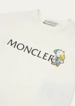 MonclerBoy's MonDuck Logo-Print Short-Sleeve T-Shirt, Size 3M-3