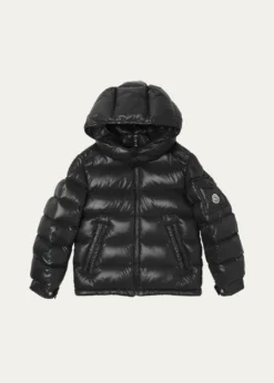 MonclerBoy's New Maya Shiny Puffer Jacket, Size 4-6