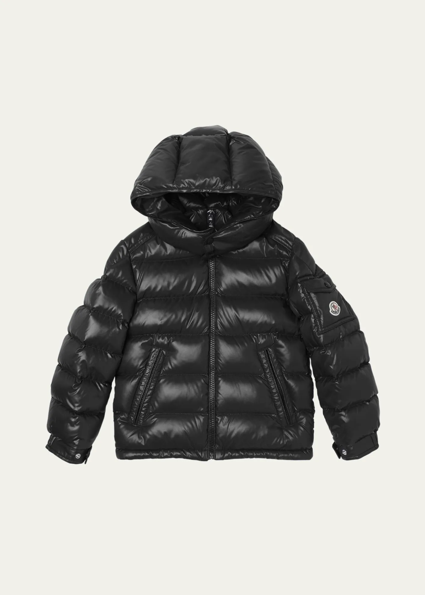 MonclerBoy's New Maya Shiny Puffer Jacket, Size 4-6