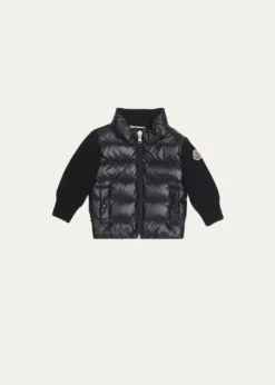 MonclerBoy's Puffer Combo Jacket, Size 6M-3