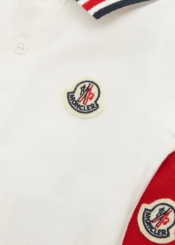 MonclerBoy's Striped Polo Shirt W/ Shorts, Size 12M-3