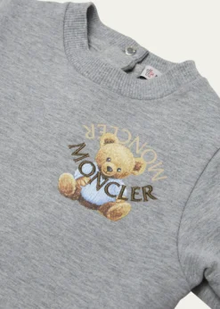 MonclerBoy's Teddy Bear Logo Sweatshirt & Sweatpants, Size 6M-3