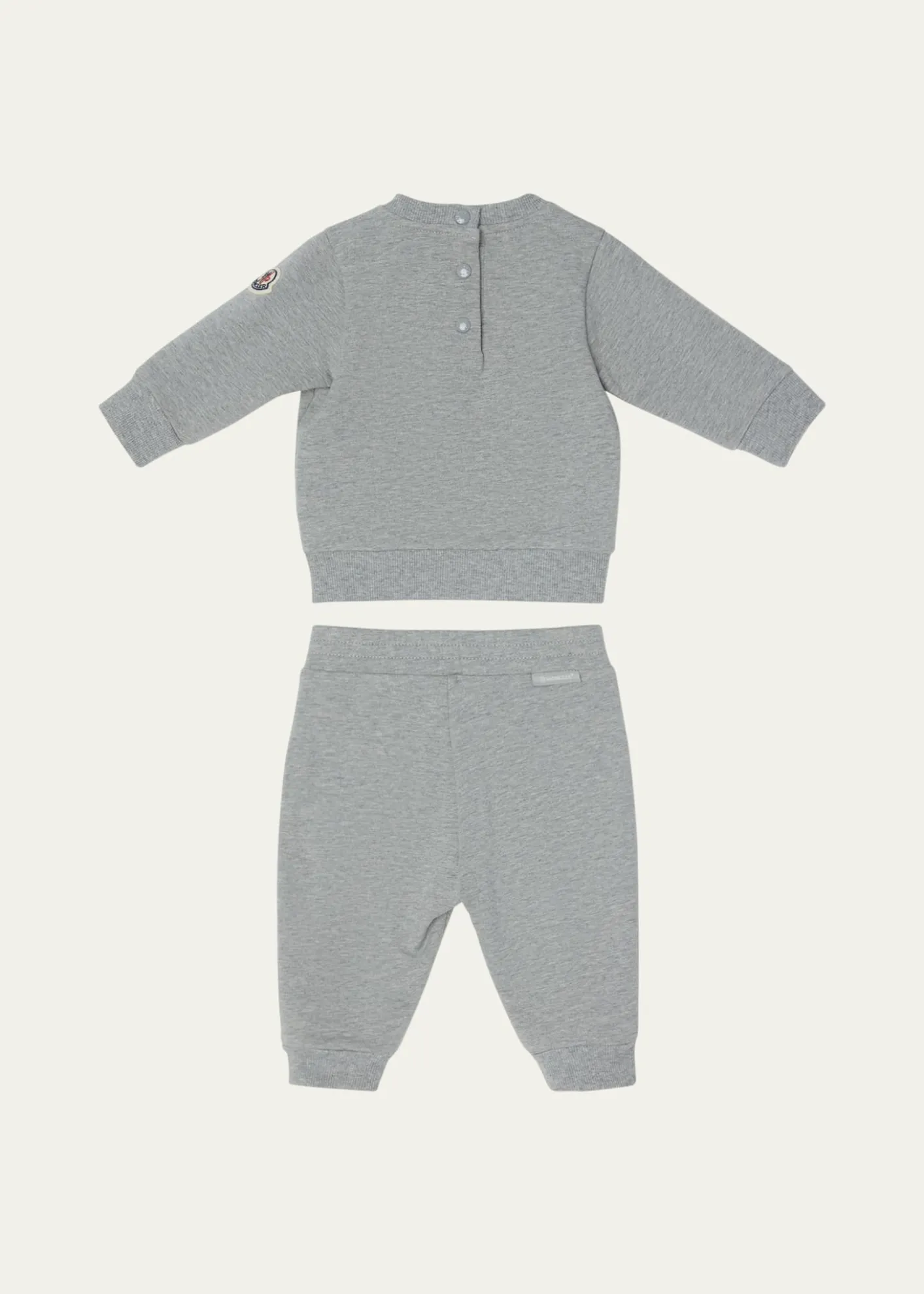 MonclerBoy's Teddy Bear Logo Sweatshirt & Sweatpants, Size 6M-3