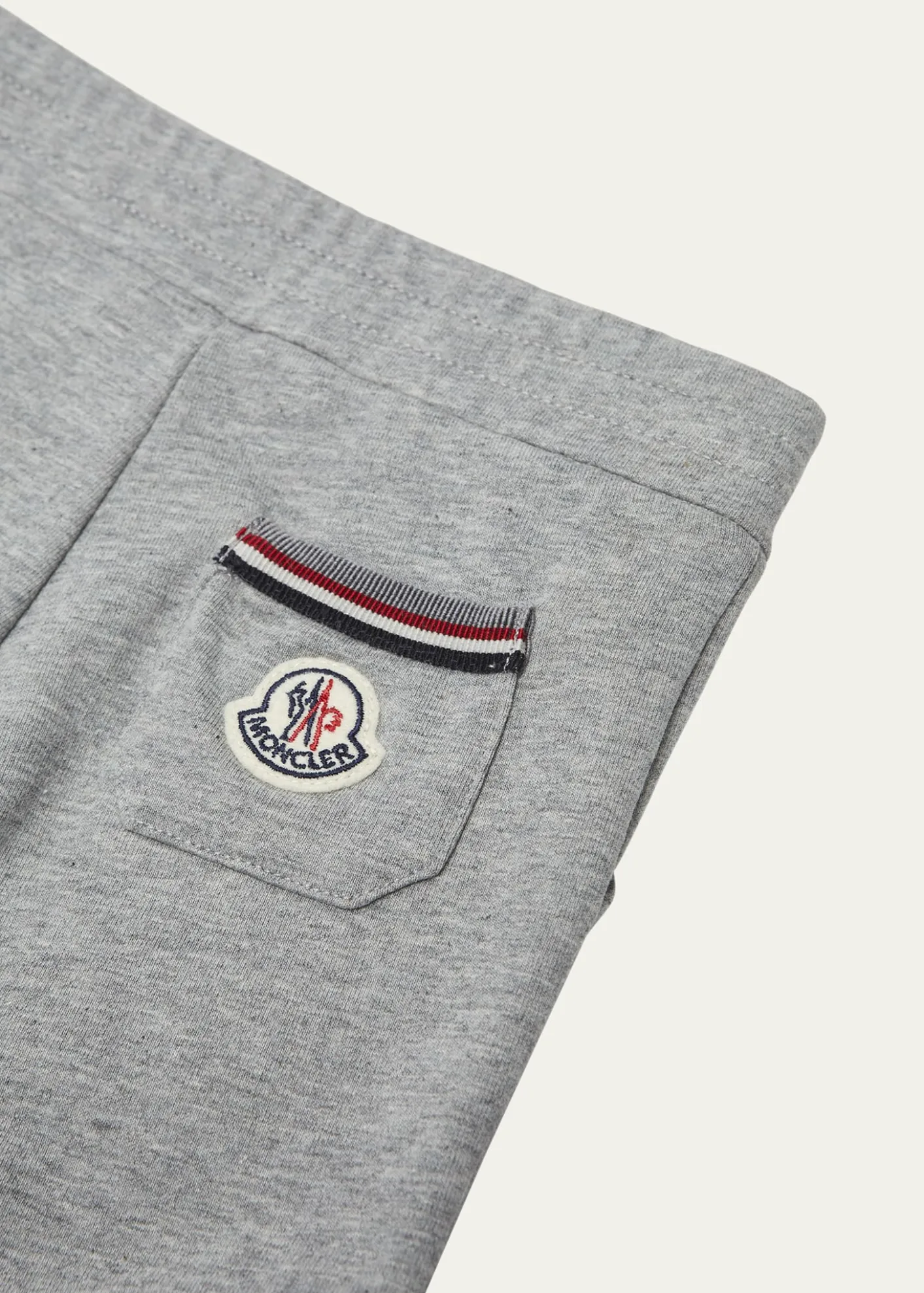 MonclerBoy's Two-Piece Tri-Stripe Hoodie & Sweatpants Set, Size 6M-3