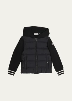MonclerBoy's Combo Puffer Jacket, Size 8-14
