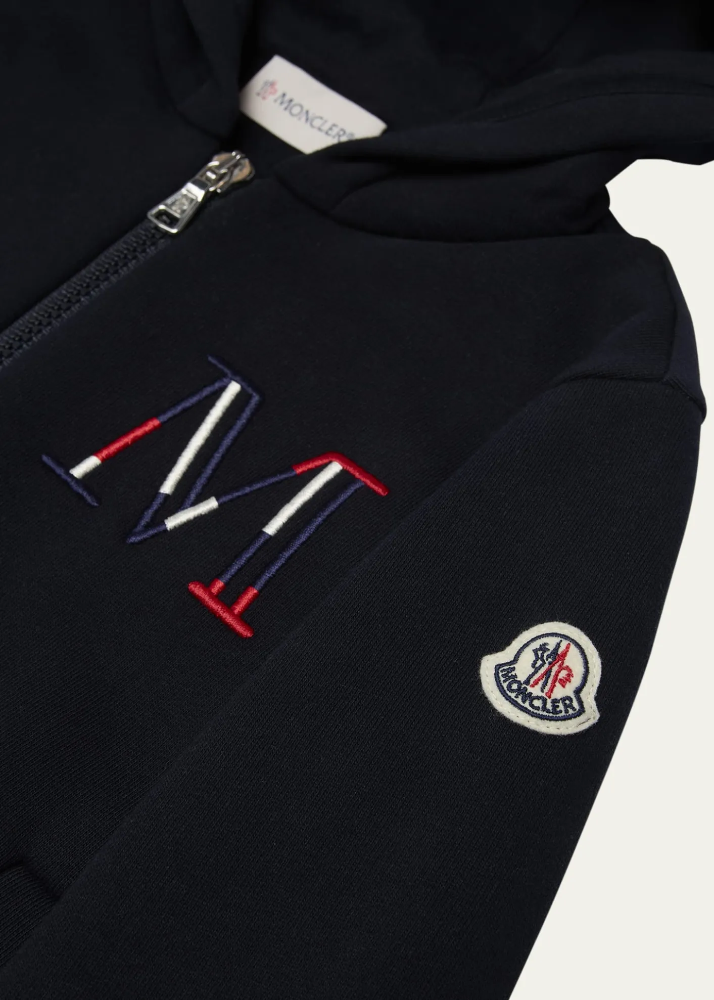 MonclerBoy's Embroidered M Hoodie & Joggers, Size 4-6