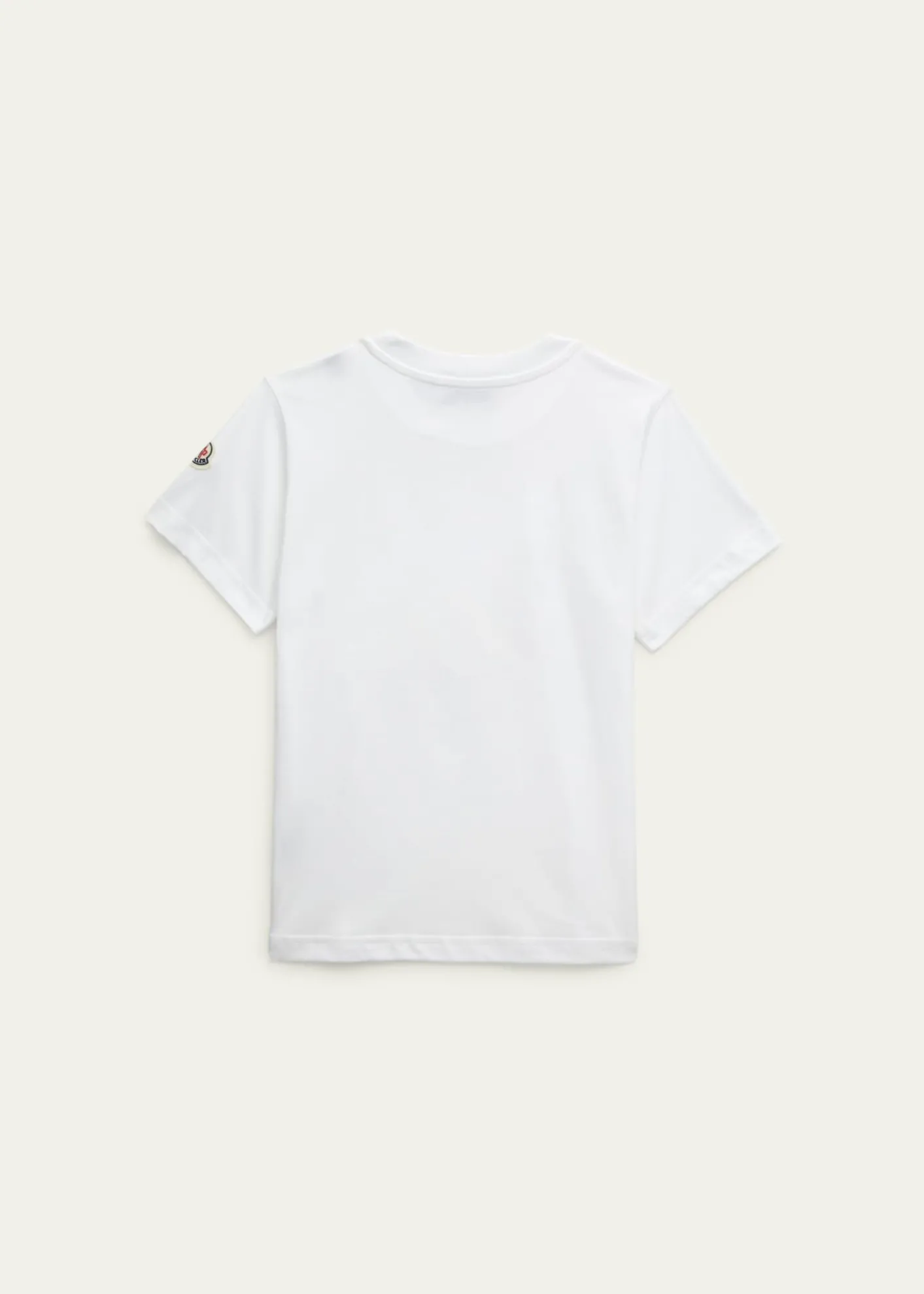 MonclerBoy's Embroidered Monogram T-Shirt, Size 4-14