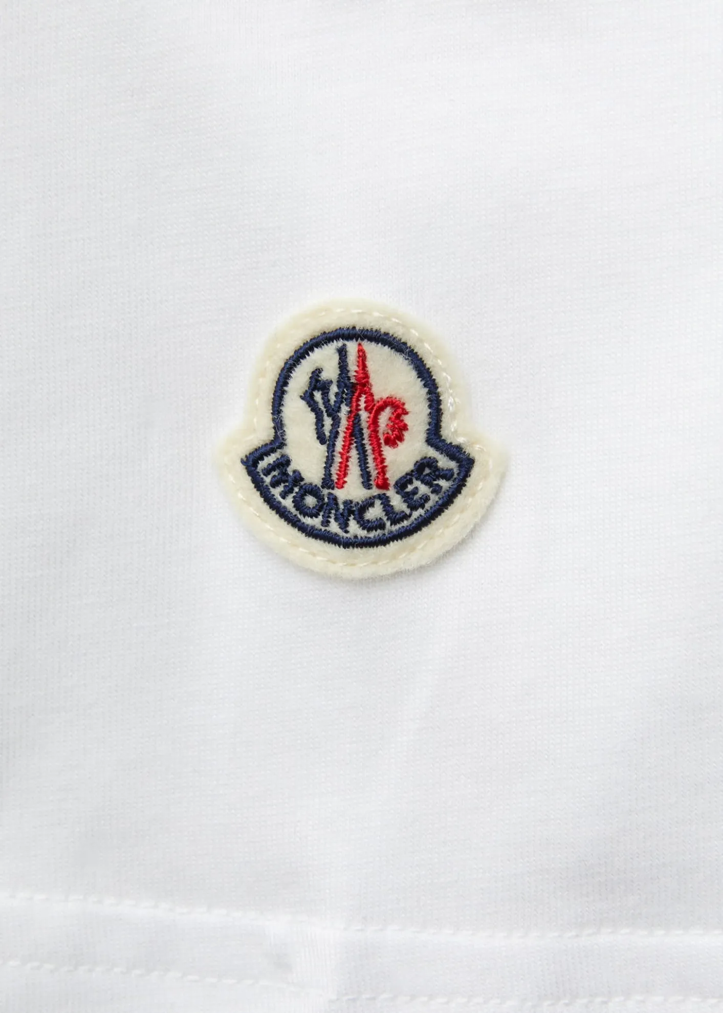 MonclerBoy's Embroidered Monogram T-Shirt, Size 4-14