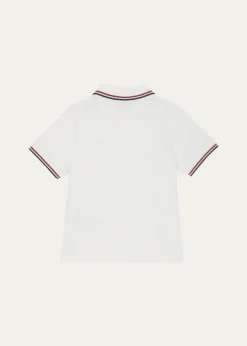 MonclerBoy's Logo-Applique Short-Sleeve Polo Shirt, Size 8-10