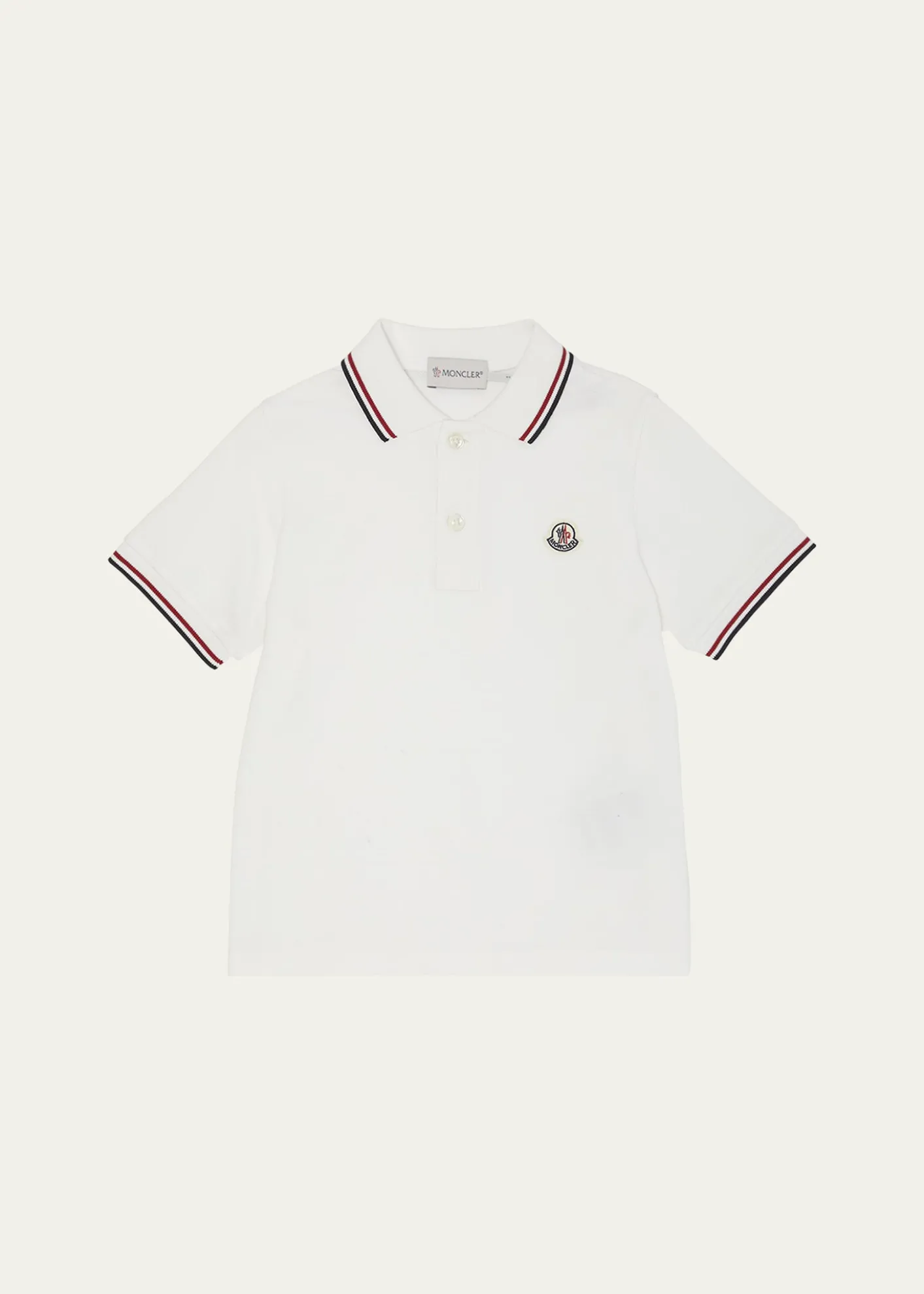MonclerBoy's Logo-Applique Short-Sleeve Polo Shirt, Size 8-10