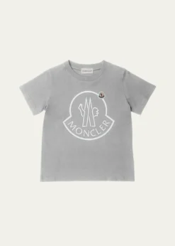 Moncler Boy's Logo Bell Graphic T-Shirt, Size 8-14
