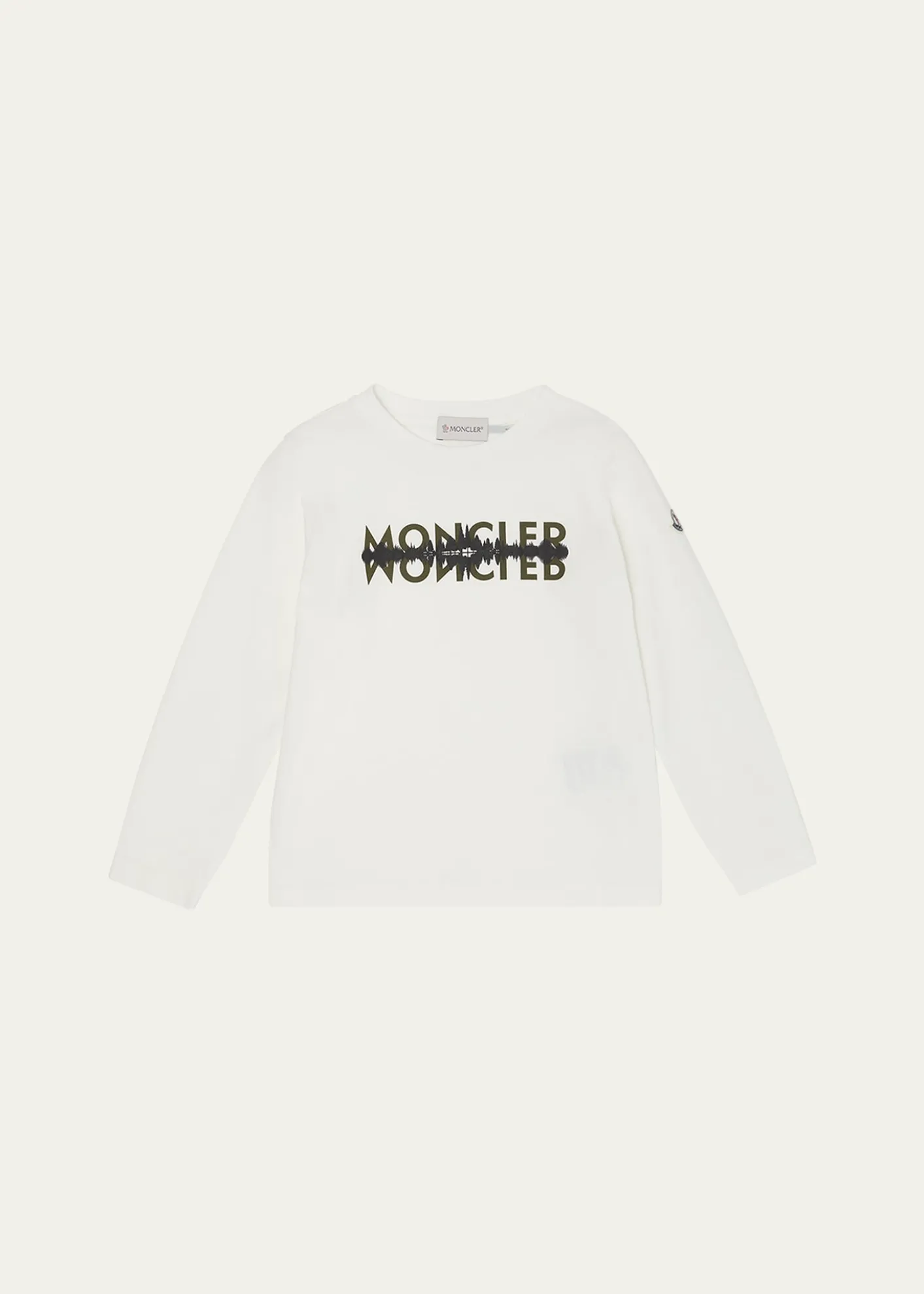 MonclerBoy's Logo Graphic-Print Long-Sleeve T-Shirt, Size 12-14