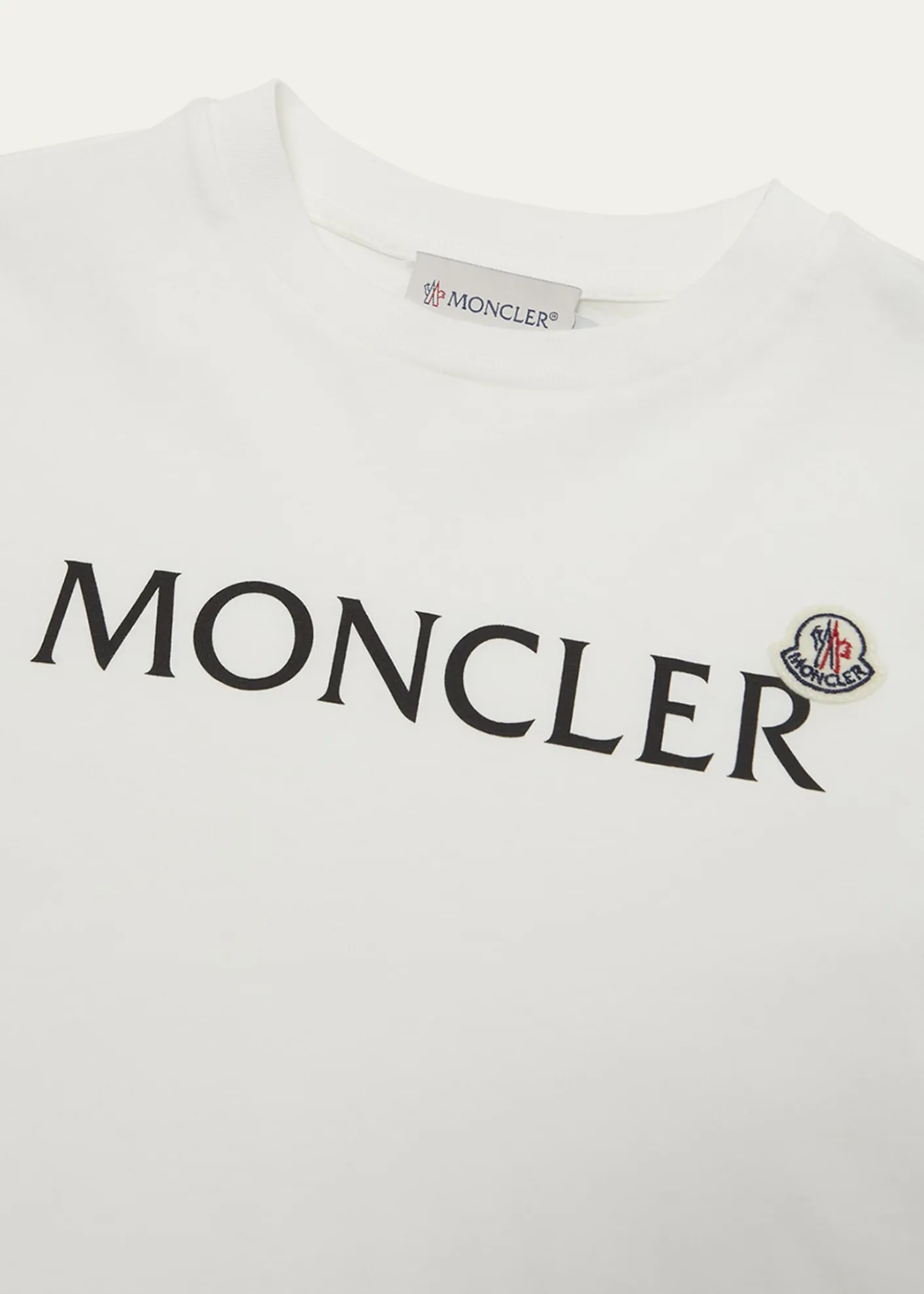 MonclerBoy's Logo Patch Short-Sleeve T-Shirt, Size 8-10