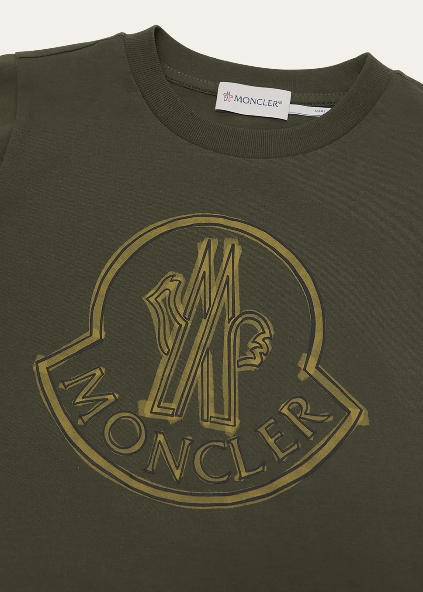 MonclerBoy's Logo-Print Short-Sleeve T-Shirt, Size 12-14