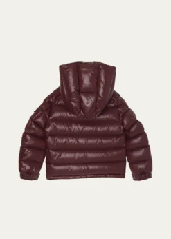 MonclerBoy's Maya Hooded Short Down Jacket, Size 12-14