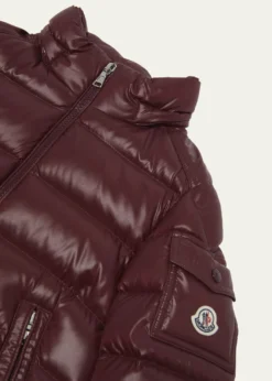 MonclerBoy's Maya Hooded Short Down Jacket, Size 4-6