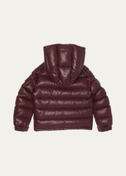 MonclerBoy's Maya Hooded Short Down Jacket, Size 4-6