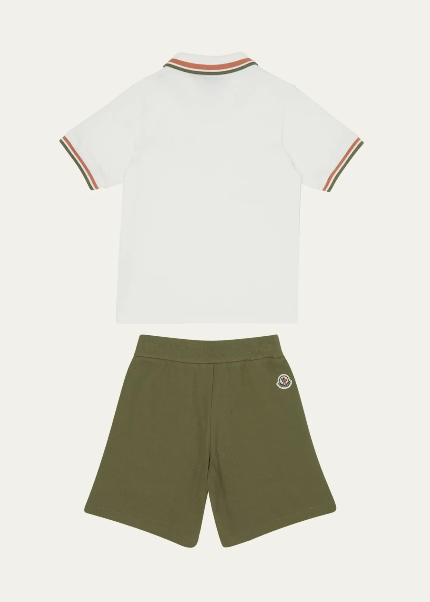 MonclerBoy's Polo Shirt W/ Shorts Set, Size 12-14