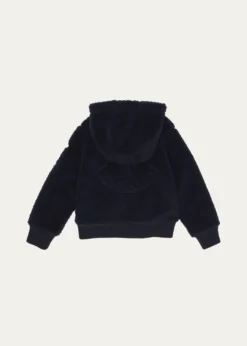 MonclerBoy's Teddy Fleece Zip-Front Sweatshirt, Size 4-6