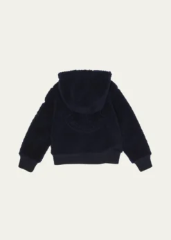 MonclerBoy's Teddy Fleece Zip-Front Sweatshirt, Size 8-10