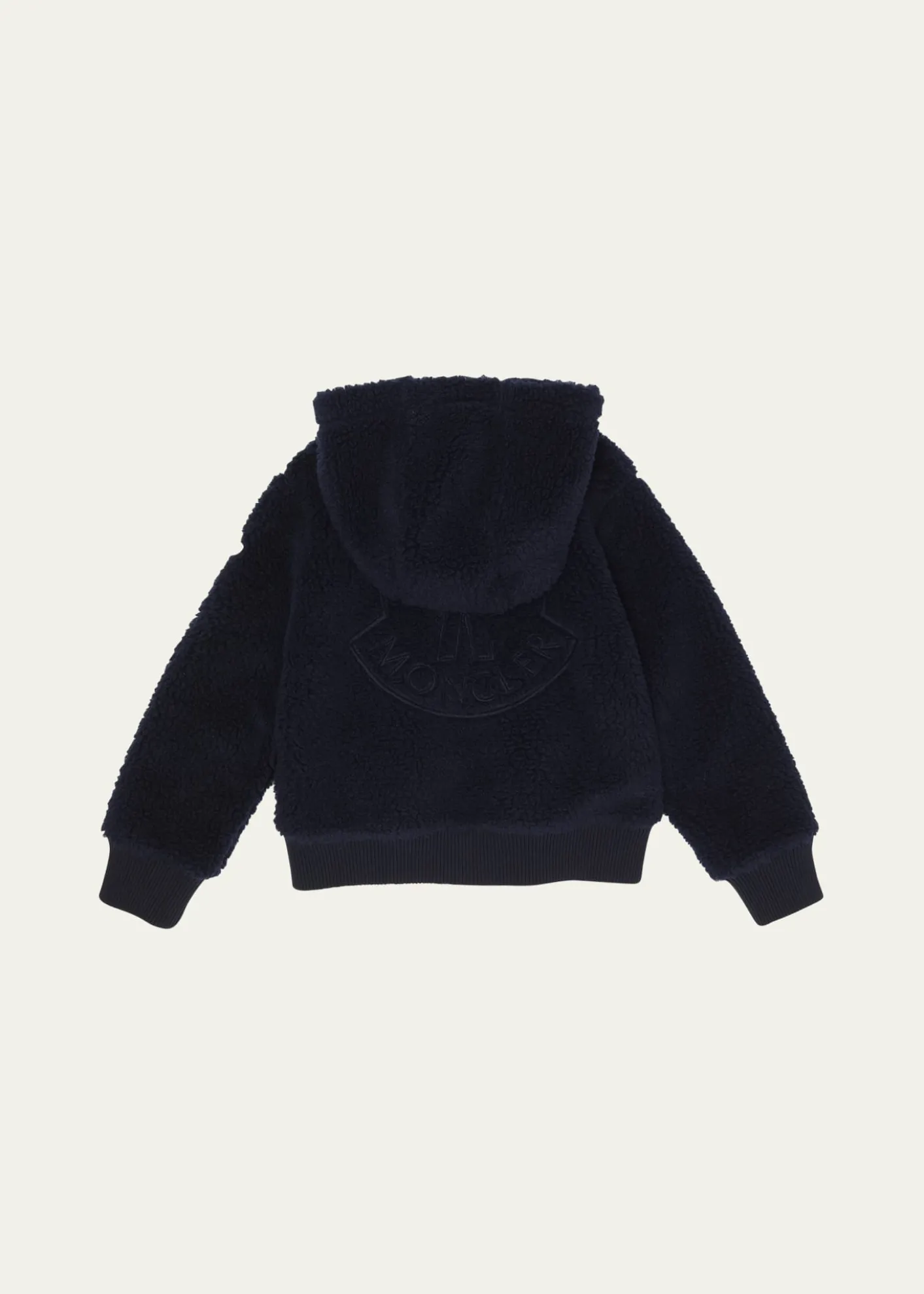MonclerBoy's Teddy Fleece Zip-Front Sweatshirt, Size 8-10