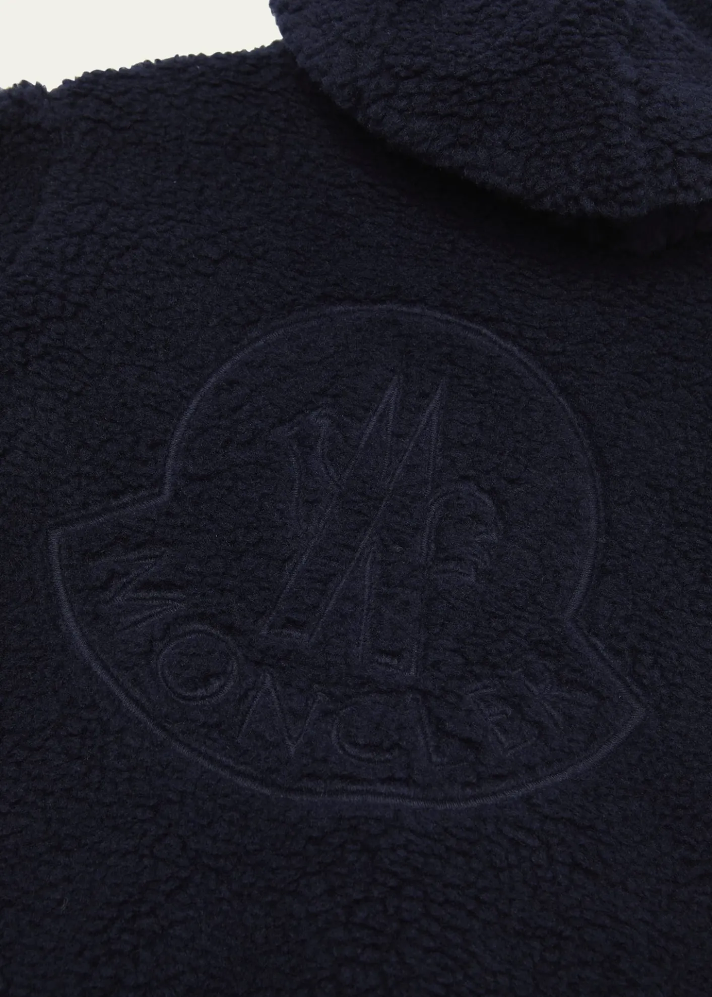 MonclerBoy's Teddy Fleece Zip-Front Sweatshirt, Size 8-10