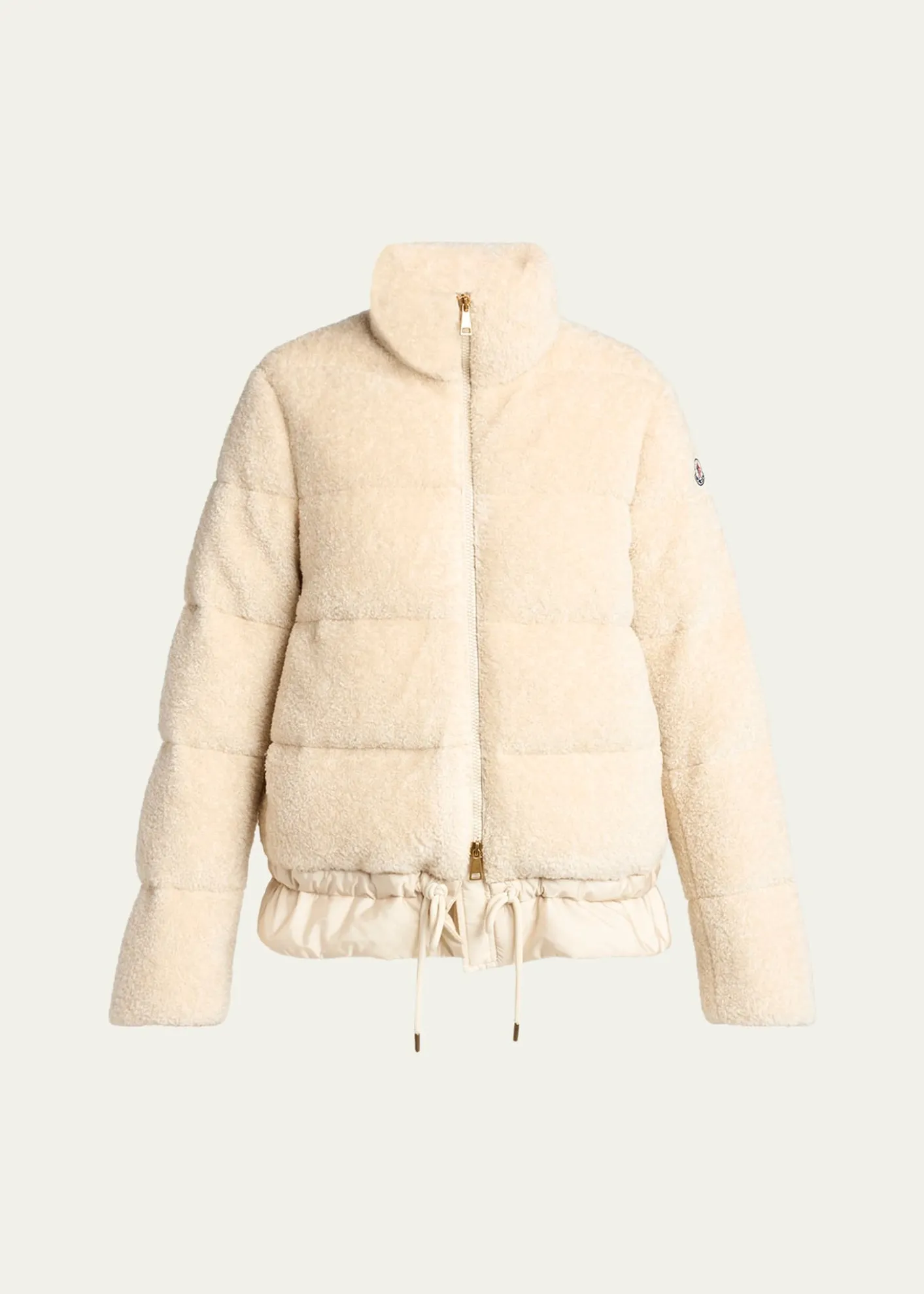 MonclerCedra Teddy Short Down Jacket