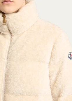 MonclerCedra Teddy Short Down Jacket