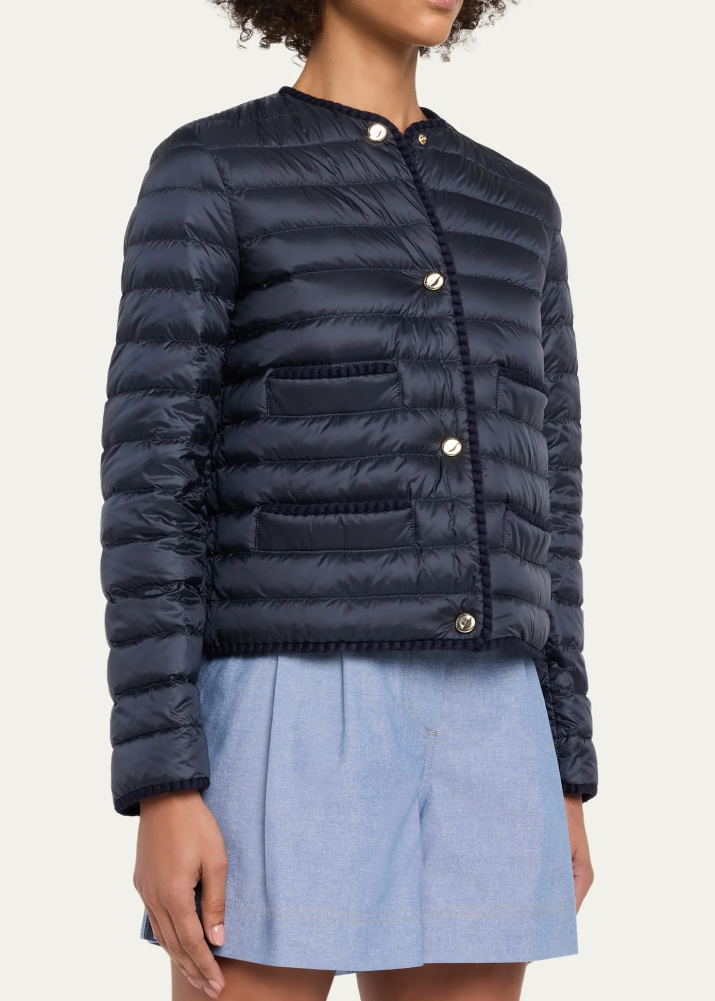 MonclerCircaete Quilted Down Jacket