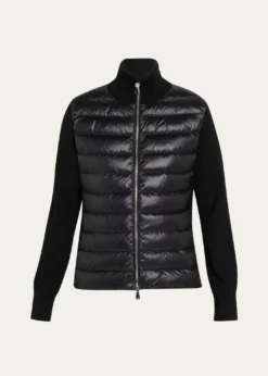 MonclerCombo Down Short Cardigan