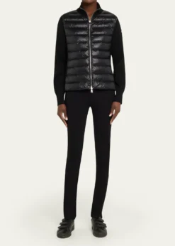 MonclerCombo Down Short Cardigan