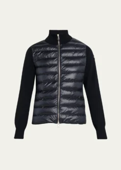 MonclerCombo Down Short Cardigan