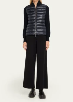 MonclerCombo Down Short Cardigan