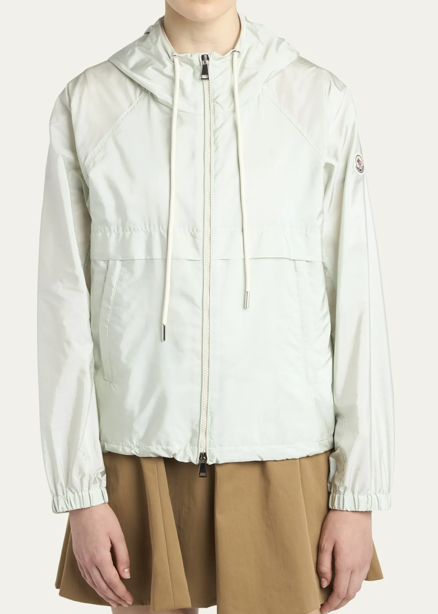 MonclerCoquelicot Hooded Windbreaker