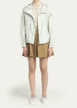 MonclerCoquelicot Hooded Windbreaker